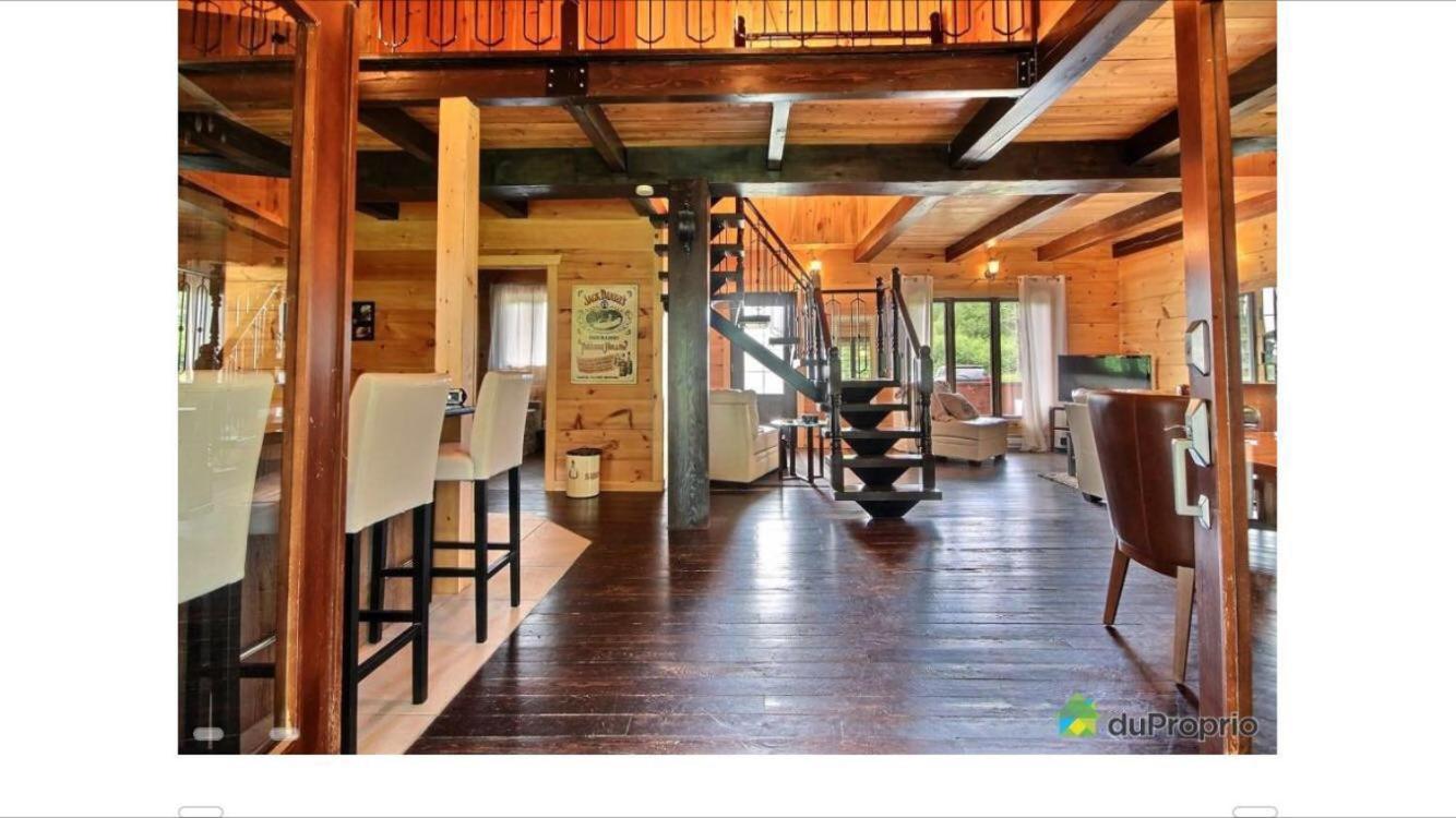 Chalet Diel Herouxville ภายนอก รูปภาพ